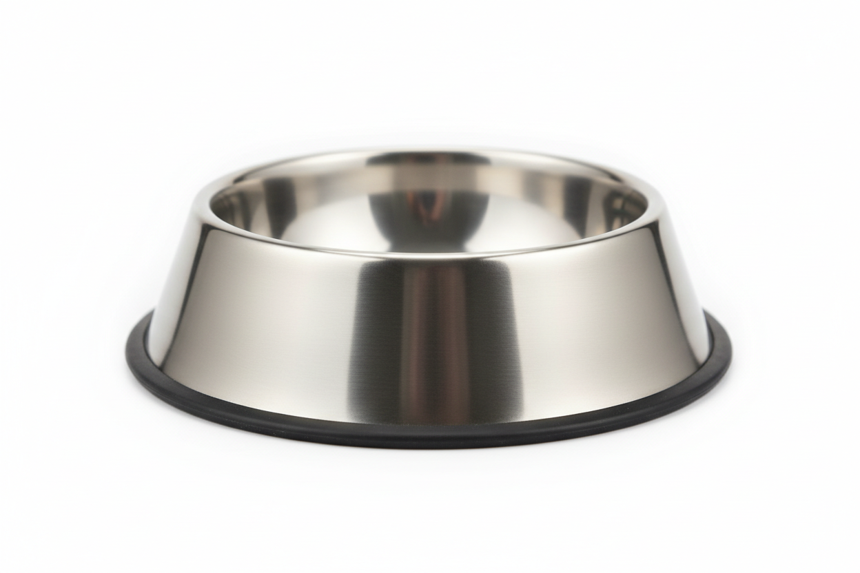 Gamelle en inox pour chats et chiens